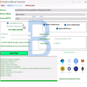 FlashGen (BTC Generator) Premium